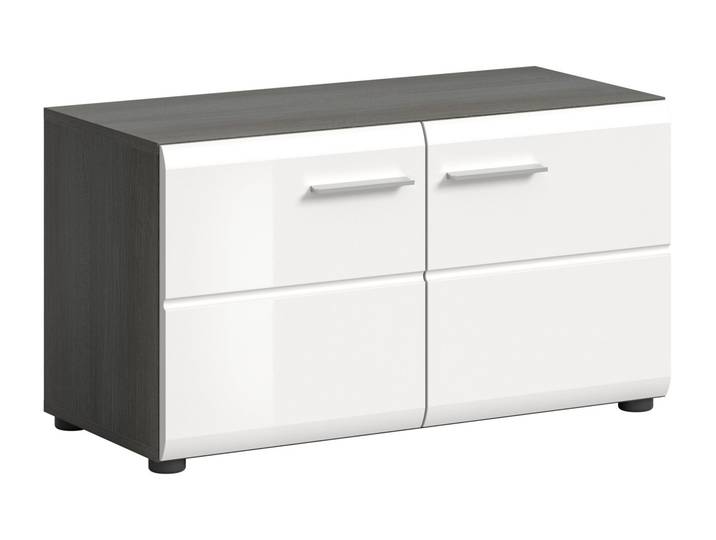 MID.YOU Sitzbank SALSA, silber, Holznachbildung