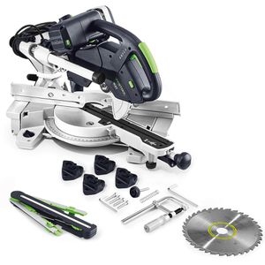 Festool Kapp-Gehrungssäge KAPEX KS 60 E-Set, 1200 W, Schnittleistung bis 305mm, mit LED-Schlaglicht