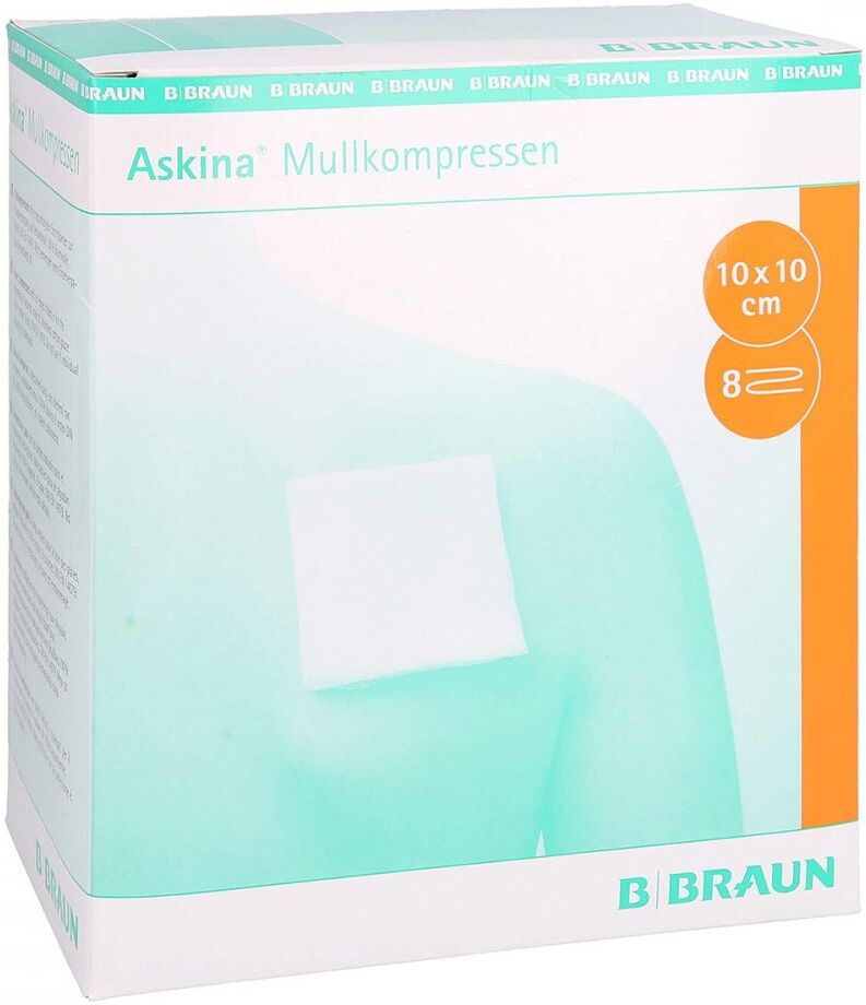 Askina Mullkompressen 10x10 cm steril