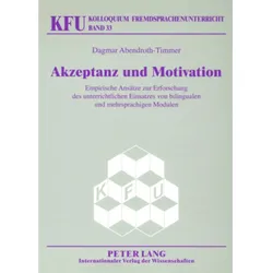 Akzeptanz und Motivation, Fachbücher von Dagmar Abendroth-Timmer
