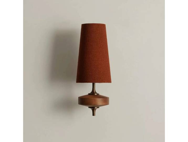 Lampe murale LED en tissu moderne, style nordique, lampe de chevet pour chambre à coucher, style coréen, salon, décoration minimaliste créative, lampe LED pour la maison