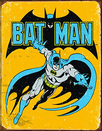Retro Batman Tin Sign voor volwassenen