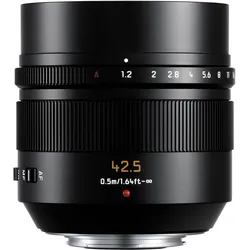 Panasonic 42,5mm f/1.2 Leica DG Nocticron ASPH Power O.I.S. (Micro Four Thirds, Micro Four Thirds), Objektiv, Schwarz