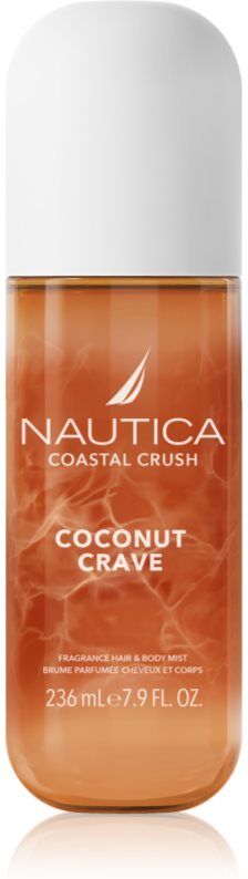 Nautica Coastal Crush Coconut Crave spray corporel pour femme 236 ml