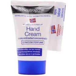 Neutrogena Concentrated Hand Cream 50ml + Lip Balm