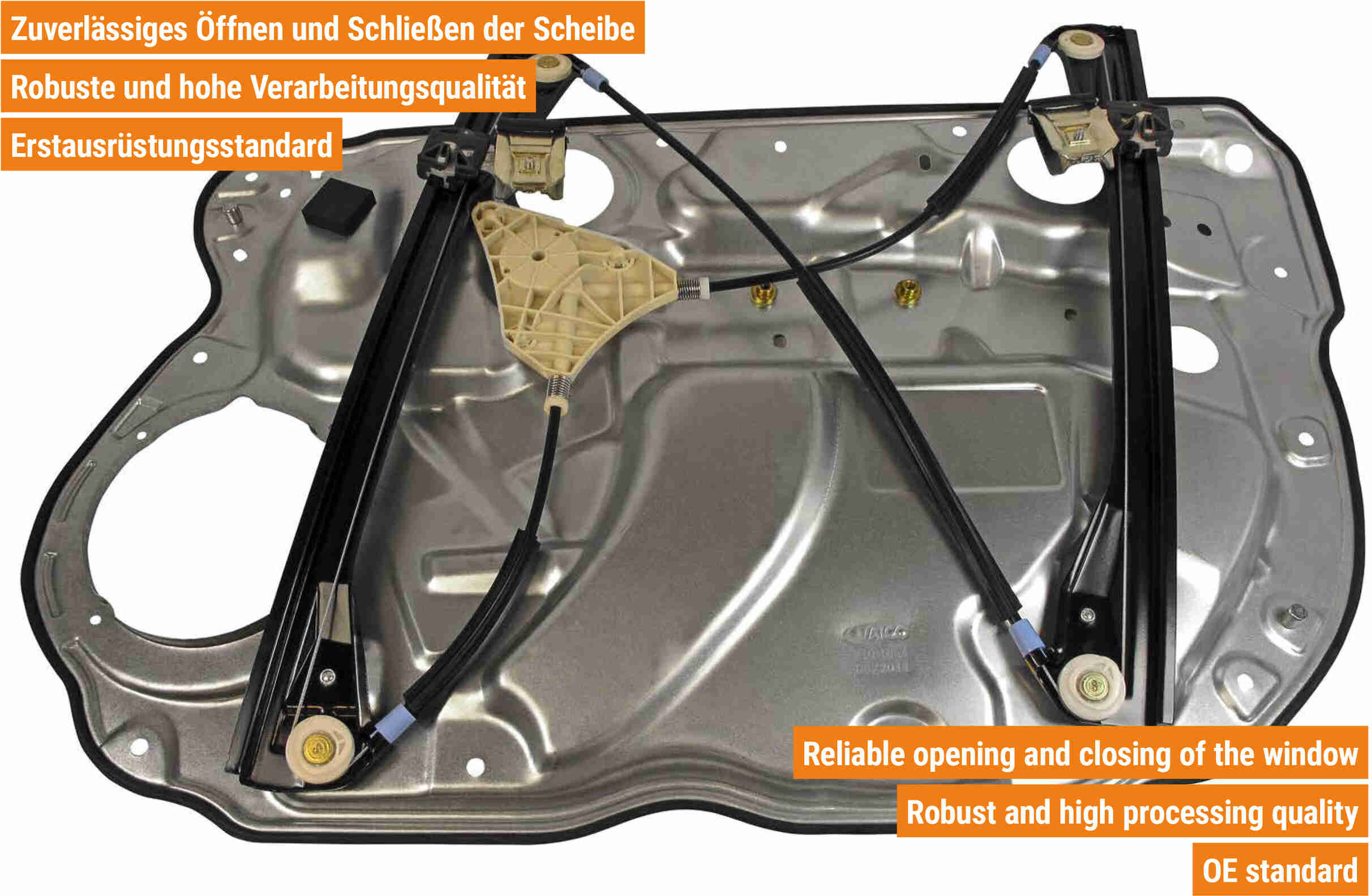 Vaico Fensterheber Original Qualität V10-1854 Vorne Links Für Vag Vw