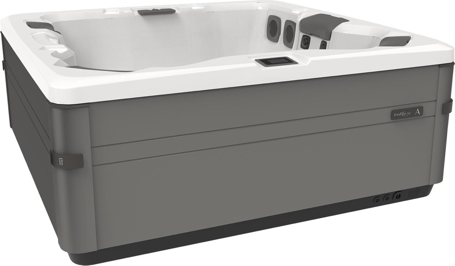 Bullfrog Spas A7L Choice Whirlpool für 6 Personen 224x224x92cm Coastal Grey
