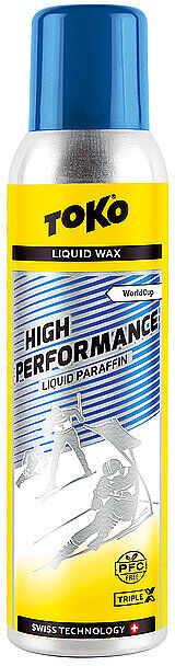 TOKO Gleitwax High Performance Liquid Paraffin blue 125ml keine Farbe B