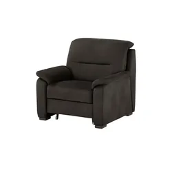 Kollektion Kraft Sessel mit ausziehbarem Hocker   ¦ grau ¦ Maße (cm): B: 100 H: 92 T: 95.0