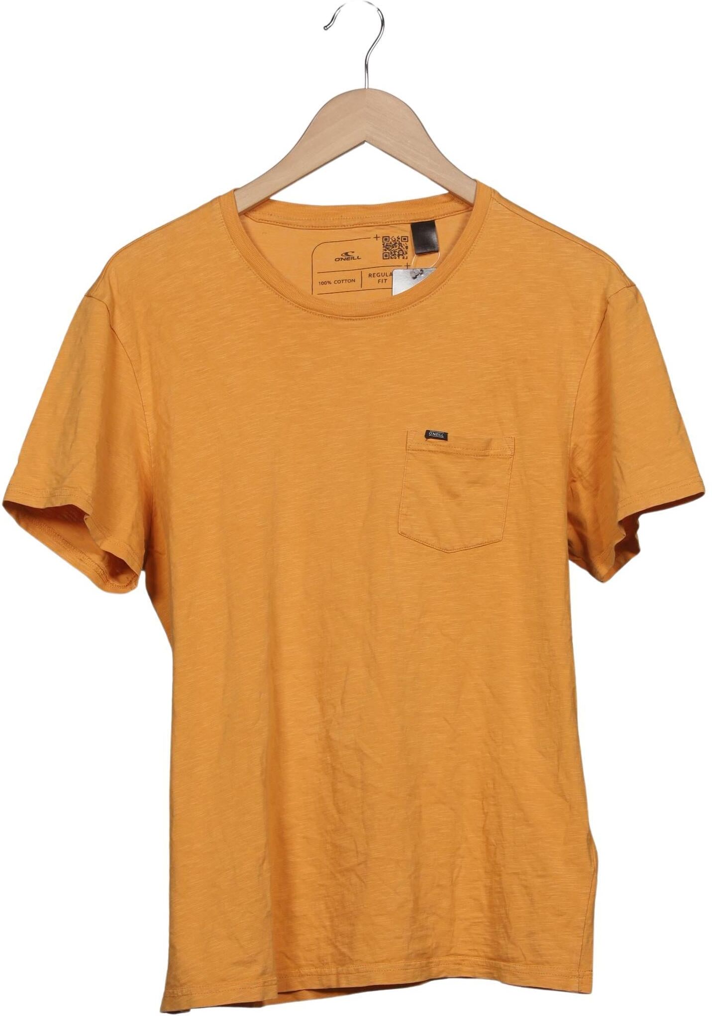 O Neill Herren T-Shirt, Orange, Gr. L, Baumwolle - Second Hand