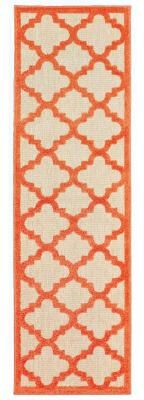 Style Haven Cara Mixed Pile Quatrafoil Lattice Indoor/ Outdoor Area Rug