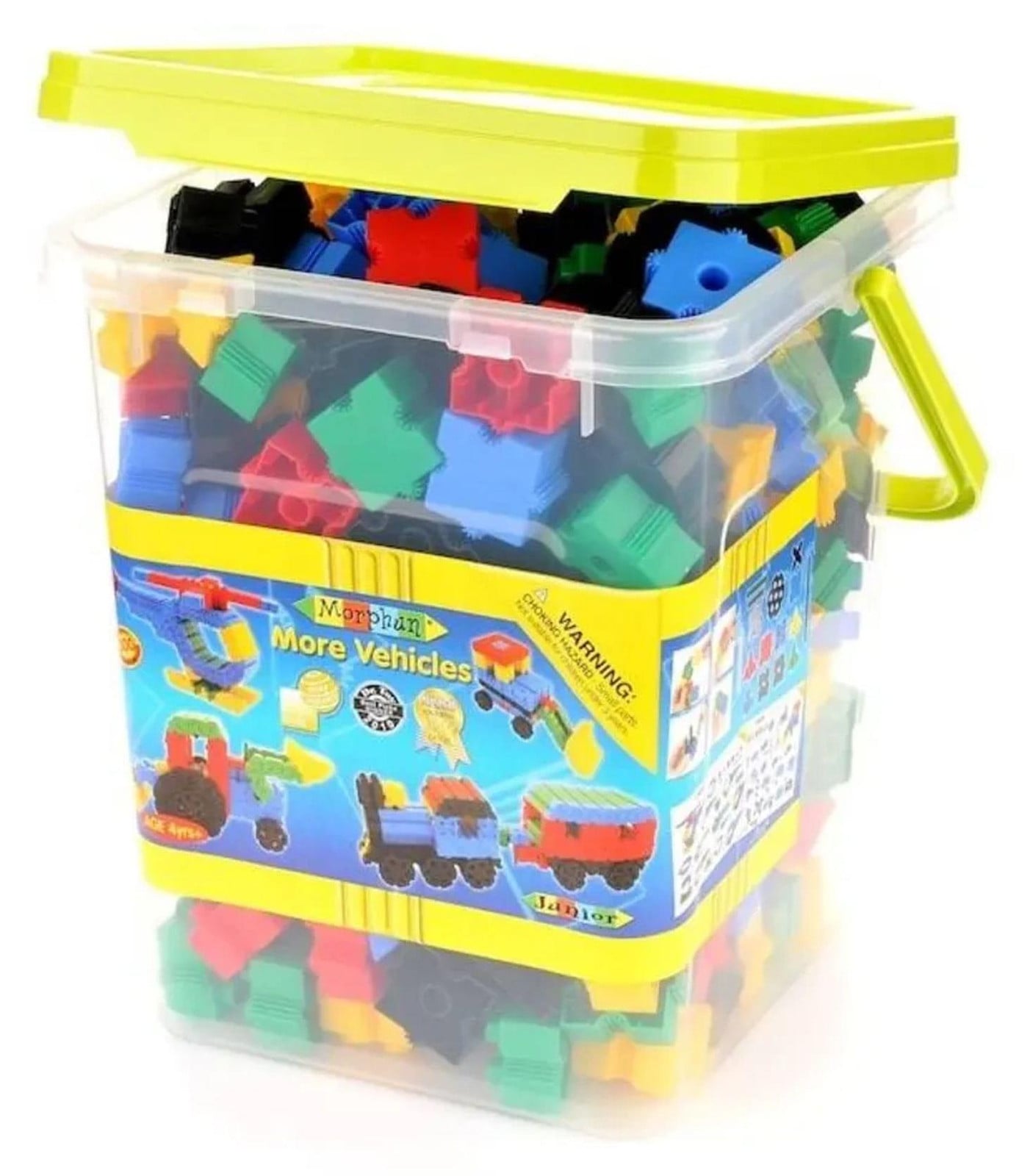 Morphun constructieblokken voertuigen, 300 stuks