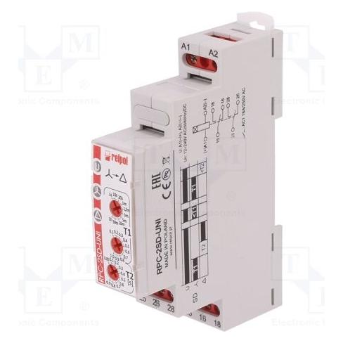 Relpol Zeitrelais 1P 1sec-1h 12-240V AC (863192)
