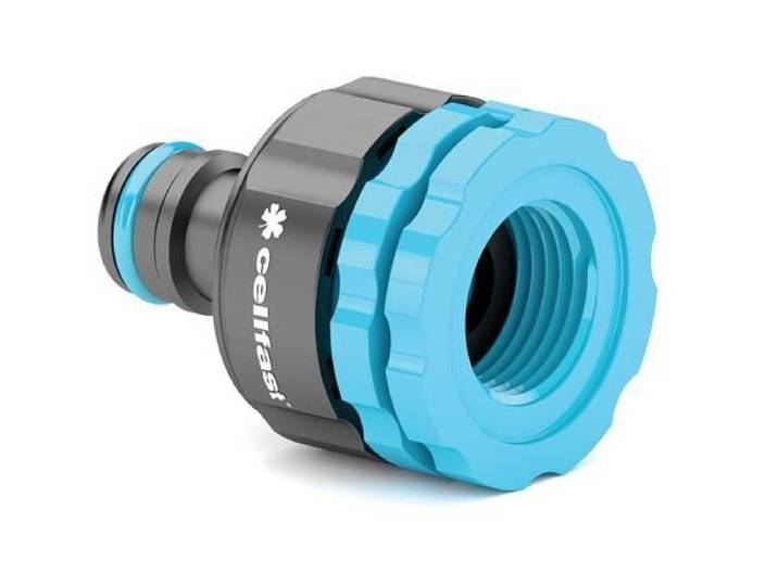 Velleman - Cellfast koppelstuk ergo binnendraad 1/2 inch 3/4 inch 1 inch