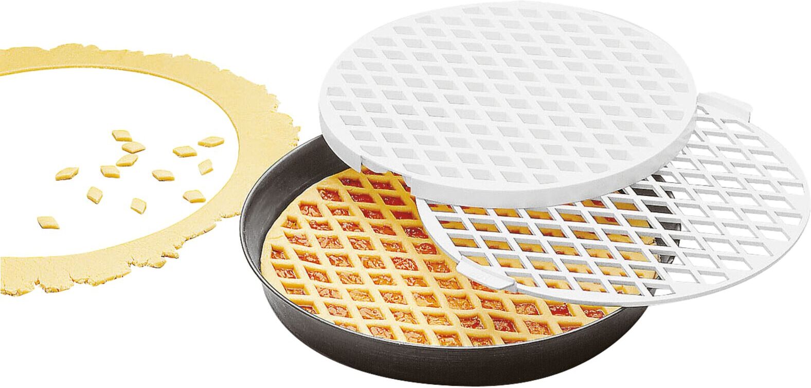 Paderno Stampo Decora Crostate 30 cm