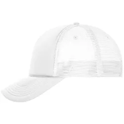 Mesh Basecap "MB6550" Retro - white/white