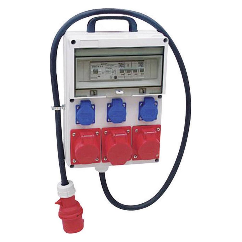 Votha 080.123.0110 Kleinverteiler Konstanz 32 A 32 A 1 CEE-Stecker 32 A, 5polig 400 V IP44 (080.123 (CEE 32/5) (080.123.0110)