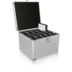 ICY BOX IB-AC628 - Suitcase case - Aluminium - Silber - 2.5,3.5 Zoll - 240 mm - 200 mm