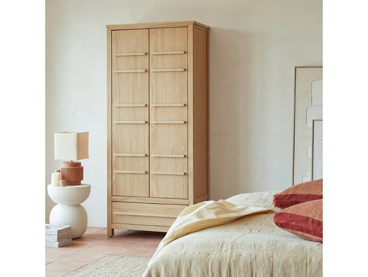 Schrank aus massivem Kiefernholz - Natur - Pine