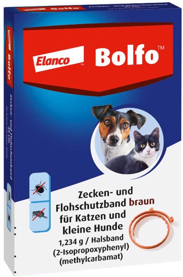 Bolfo Floh- und Zeckenschutzband für kleine Hunde und Katzen