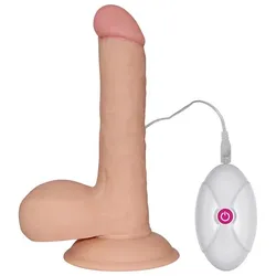 Lovetoy, Dildo, The Ultrasoft Dude Vibrating 7.5inch