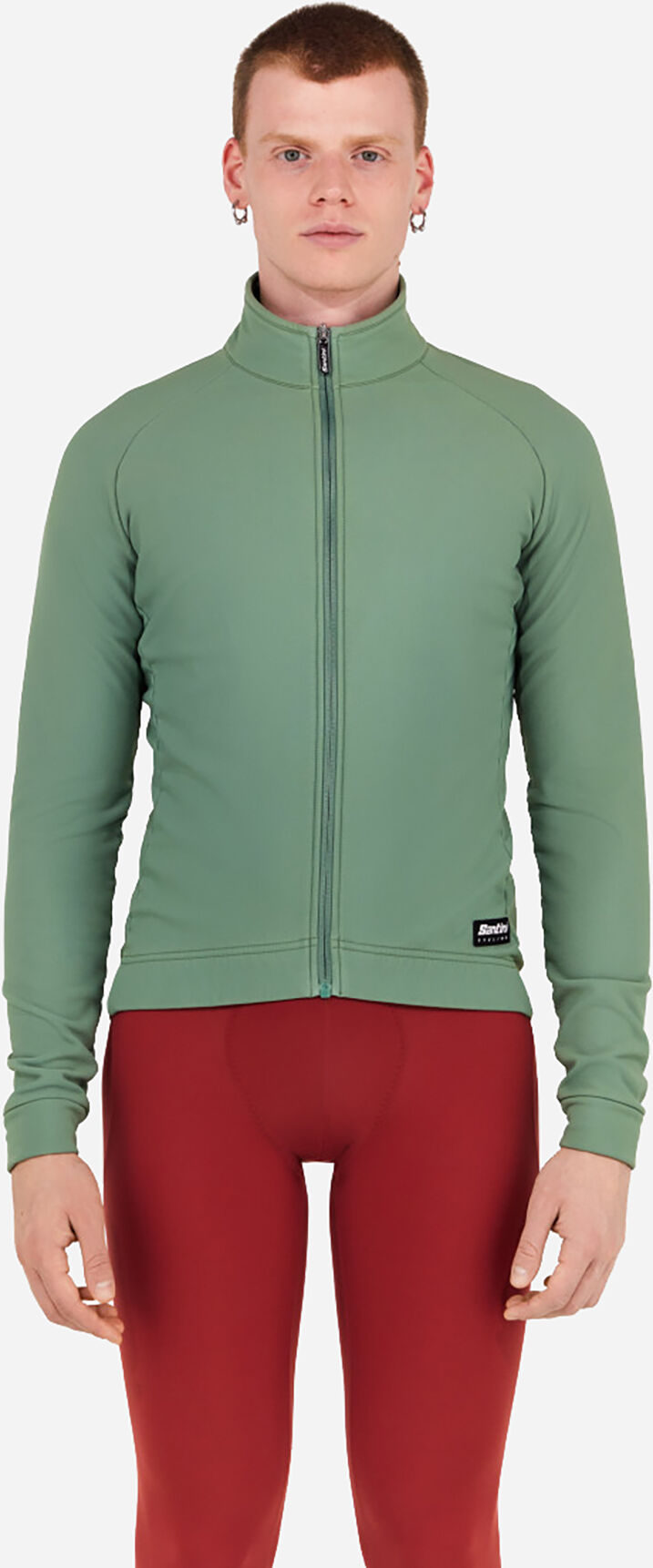 SANTINI Ready To Ride M - Giacca Ciclismo - Uomo - Verde XL
