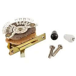 Fender 5-way/4-pole Switch, discrete, Zubehör Instrumente, Silber