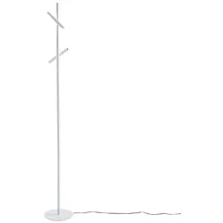Gea Luce GPIB40 Stehleuchte – 10,8 W, 3000 K, dimmbare LED-Stehleuchte in mattweißem Aluminium – Gealuce