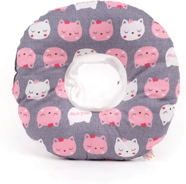 Inspire Picks Adjustable Cat Recovery Collar For Wound Healing & Post Surgery Protection h xs 10 18cm