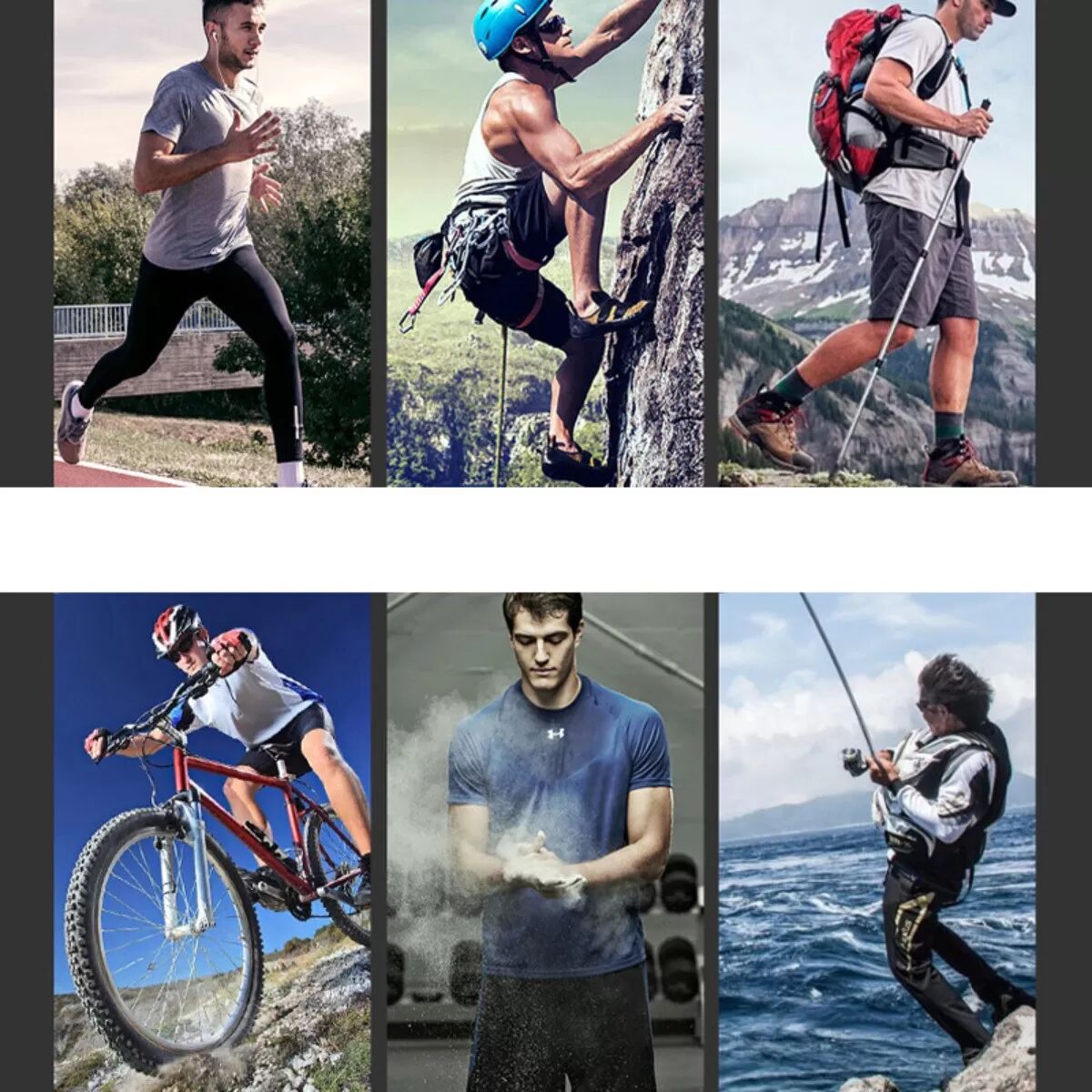 INF Halbfinger-Radhandschuhe – Atmungsaktiv, Rutschfest, Leicht, Sonnenschutz, Polyester+Leder, 1 Paar für Mountainbike & L
