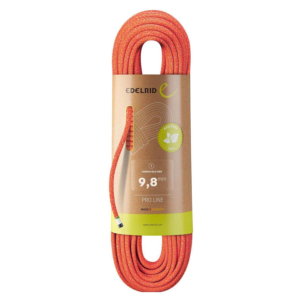 Edelrid Heron Eco Dry 9,8mm Kletterseil (70 m) (713350702140)