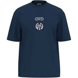 JAKO Kinder Mainz 05 T-Shirt Freizeit, Größe 116 in Blau Blau