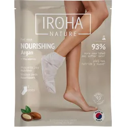 18ml IROHA nature Argan & Macadamia Fußmaske (1 Paar)