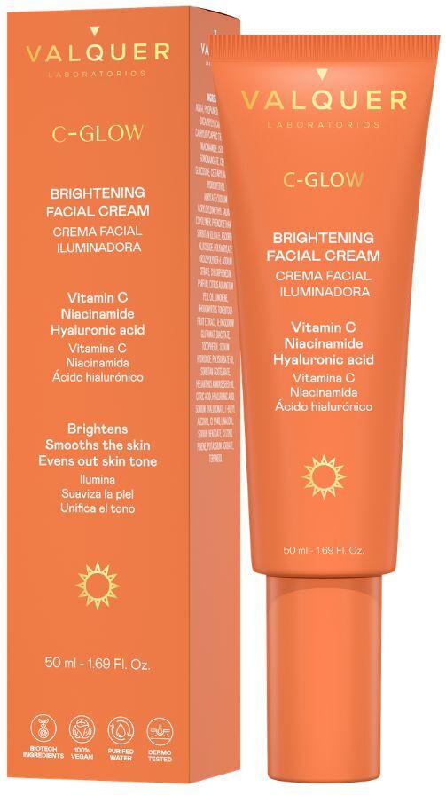 Valquer® Crema Facial Iluminadora C-Glow - 50 ml