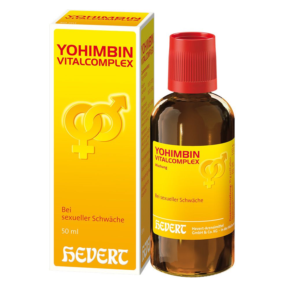 Yohimbin Vitalcomplex Hevert Tropfen 50 ml
