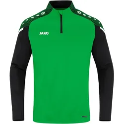 JAKO Performance Ziptop Herren soft green/schwarz 3XL