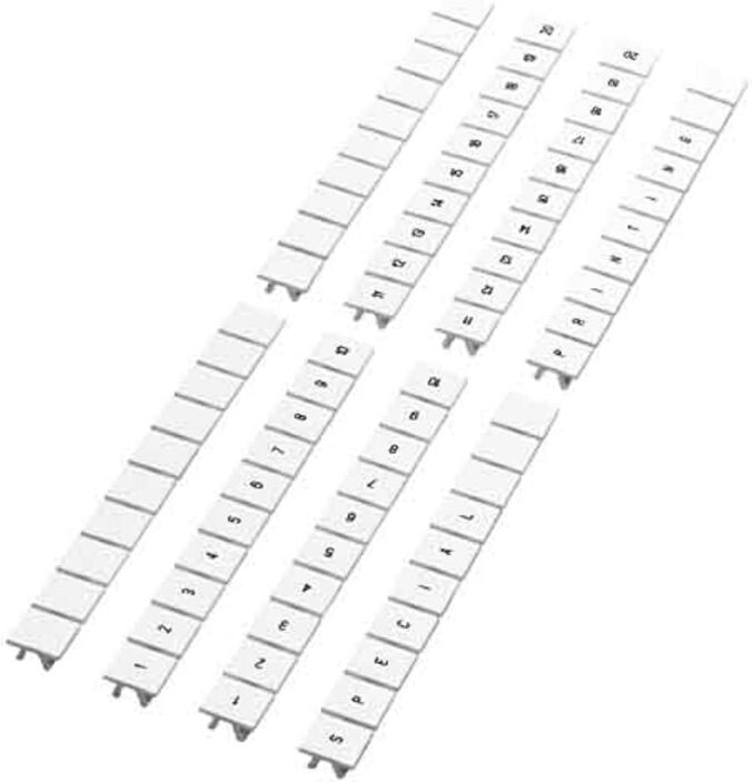 Phoenix Contact Zackband unbedruckt 10,2mm ws ZB 10:unbedruckt (1053001)