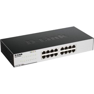 D-Link Switch GO-SW-16G/E, unmanaged, 16-Port, 1 Gbit/s