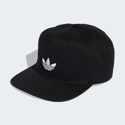Baseball Cap ADIDAS ORIGINALS "ADICOLOR SNAPBACK", Herren, schwarz, Obermaterial: 100% Baumwolle, Caps, für Erwachsene, mit Druckknopfverschluss