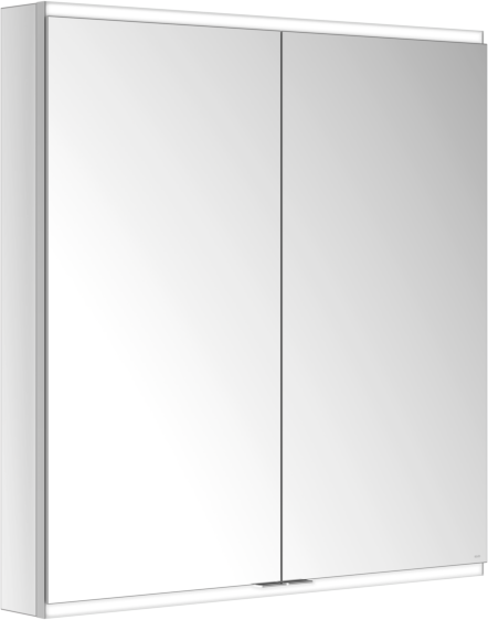 Keuco Royal Modular 2.0 Spiegelschrank 800211091000300 900 x 900 x 120 mm, 1 Steckdose, 1 Doppel-USB-Ladestelle, Wandvorbau, 2-türig