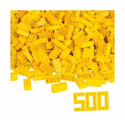 Blox 500 gelbe 8er Steine lose