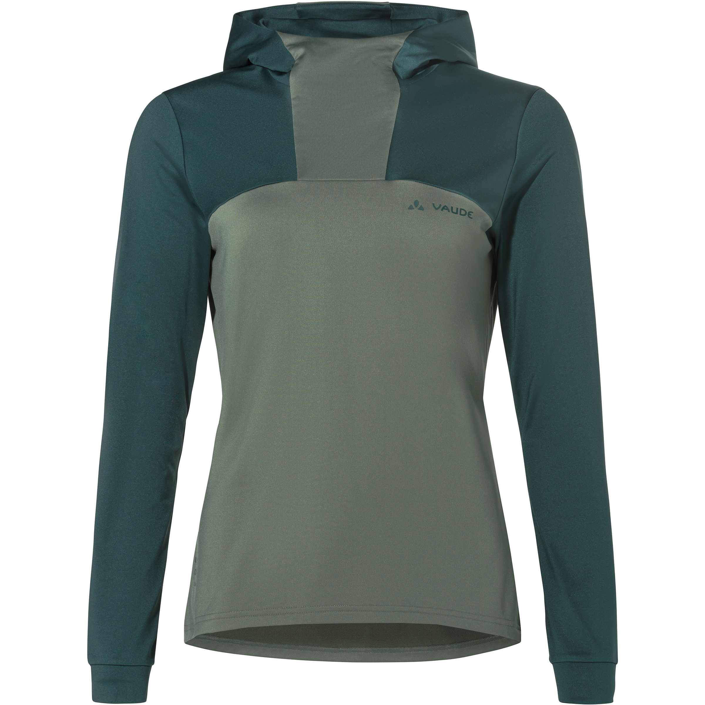 Vaude Qimsa Damen Hoodies gruen Größe XXS Mountainbike Elastisch