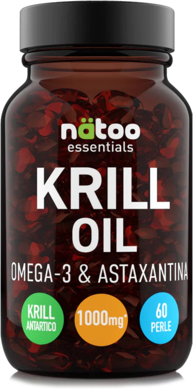 NATOO Essentials - Krill Oil 60 Softgels 