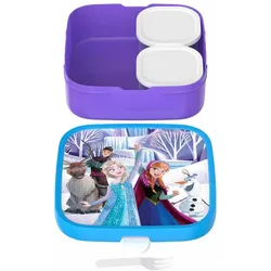 Mepal Bento Lunchbox Campus Large Frozen Friends, Lunchbox, Blau, Violett