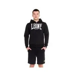 LEONE 1947 Herren Kapuzensweatjacke mit Reißverschluss BIG LOGO