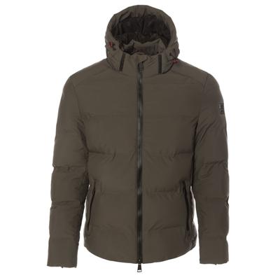 Winterjacke CARISMA "CARISMA Jacke 1221 Winterjacke", Herren, Gr. L, grün (khaki), Obermaterial: 100% Polyester PES. Futter: 100% Polyester PES. 100% Polyester PES., uni, regular fit, Jacken Winterjacke, mit Kapuze