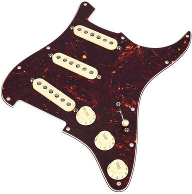 Fender Pre-Wired ST Pickg. Texas SSS Imitation écaille de tortue