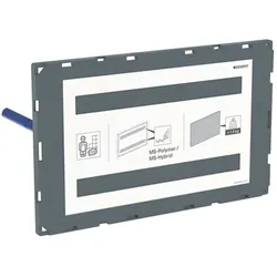 Geberit Sigma Abdeckplatte 115696001 flächenbündig, Abdeckung der Serviceöffnung