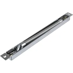 Link, Zubehör Türbeschlag, Kabelübergang M1190, für Kabel bis 8 mm, 260 x 24 x 17,5 mm, Stahl verchromt