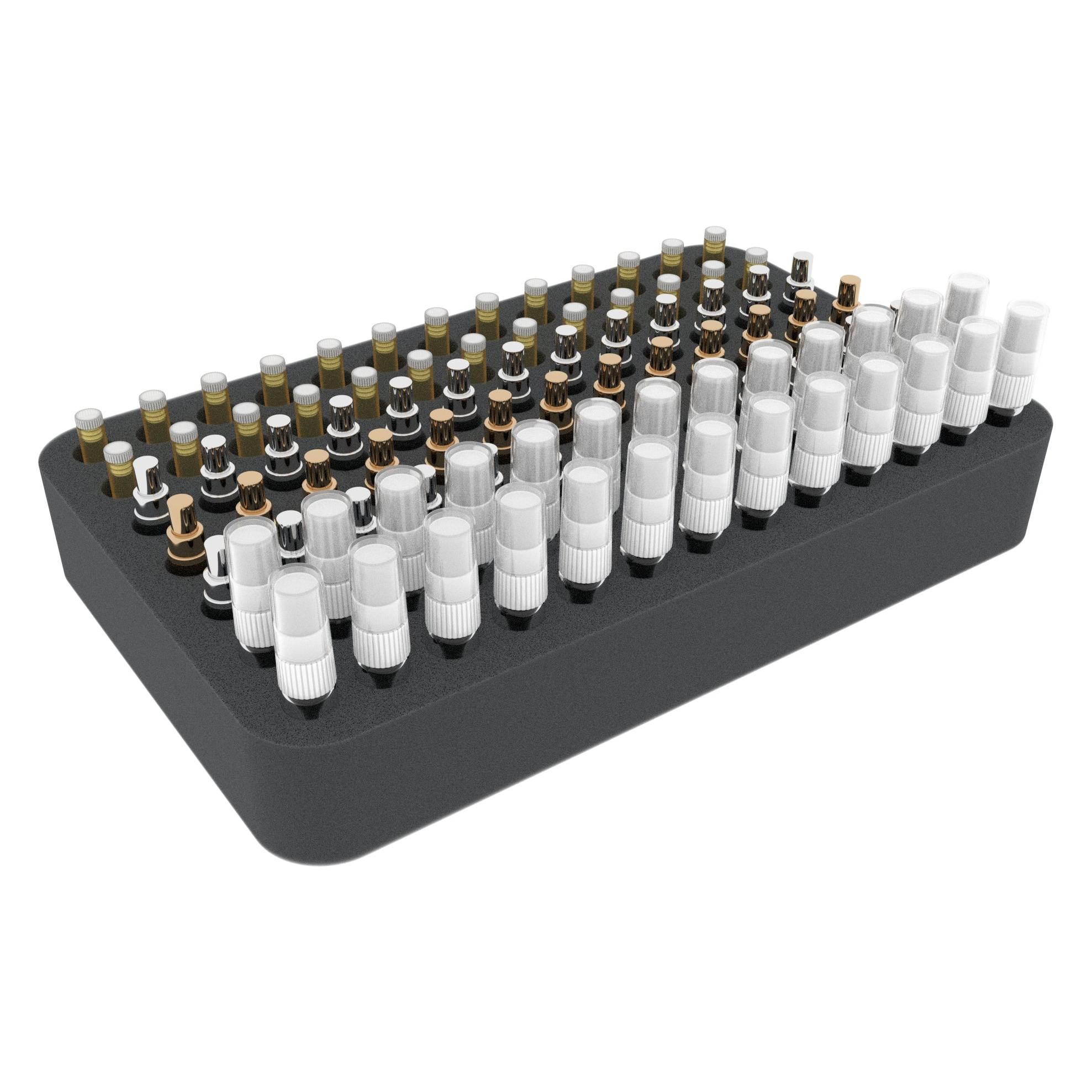 Feldherr HS16Set Schaumstoffeinlage für Mini Feinnebel Sprühflaschen (Schaumstoff) (HS16Set)